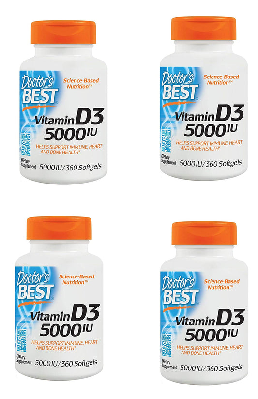 D 3 5000IU, 360 Softgels