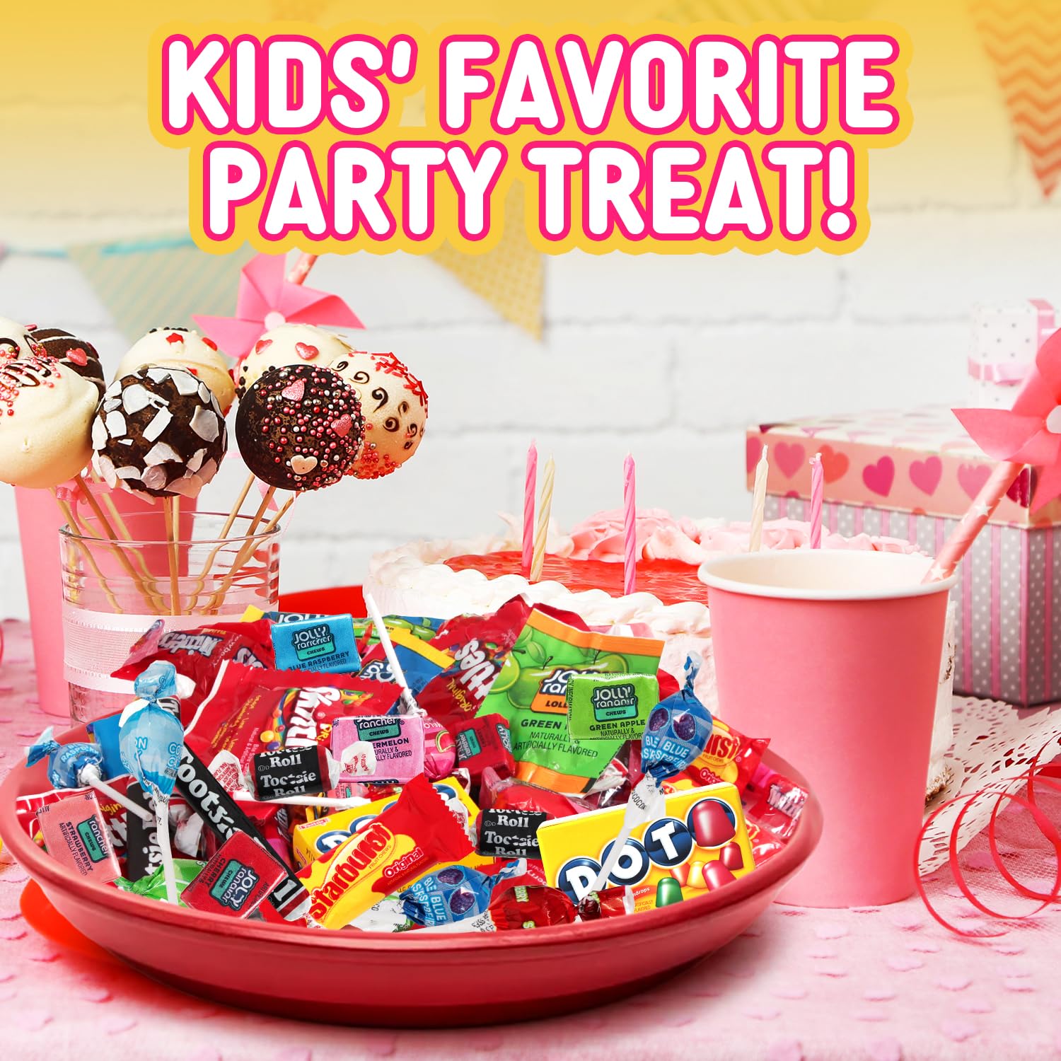 Bulk Candy Variety Pack ~100 Pieces, 2 lb Individually Wrapped Assorted Mix