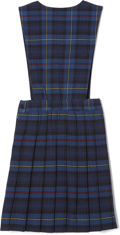 French Toast Girls Plaid V-Neck Jumper
