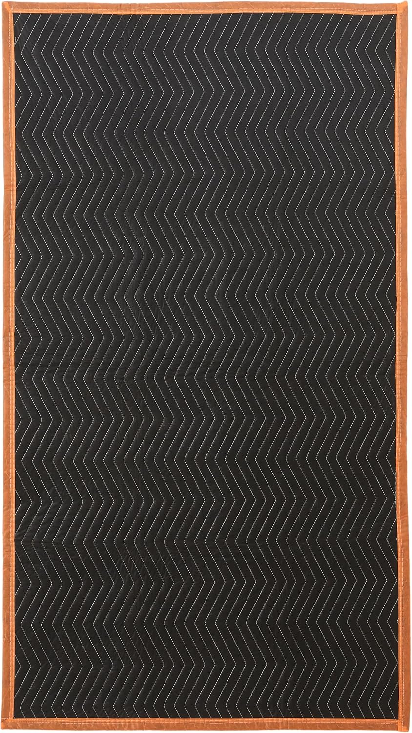 Amazon Basics Reinforced Tear-Resistant Moving Blankets, 72" x 40", Black, 6-Pack