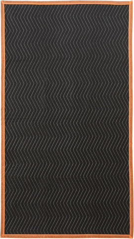 Amazon Basics Reinforced Tear-Resistant Moving Blankets, 72" x 40", Black, 6-Pack