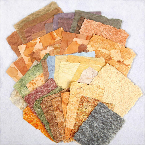 84 Sheets Vintage Textured Scrapbook Paper, 3D Embossed
