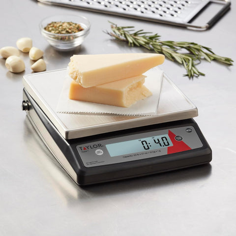 Taylor Digital Kitchen Scale 22 lb Max Capacity