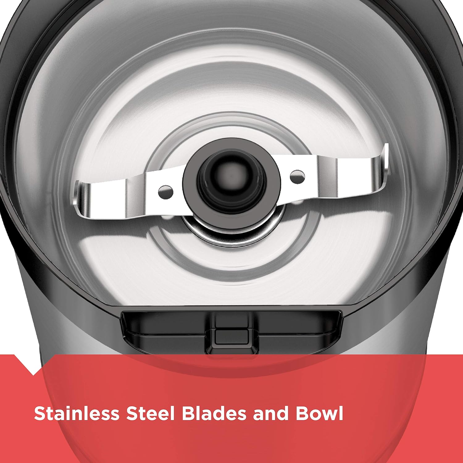 BLACK+DECKER One-Touch Coffee & Spice Grinder with Stainless Steel Blades