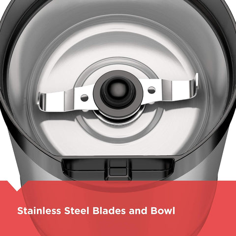 BLACK+DECKER One-Touch Coffee & Spice Grinder with Stainless Steel Blades
