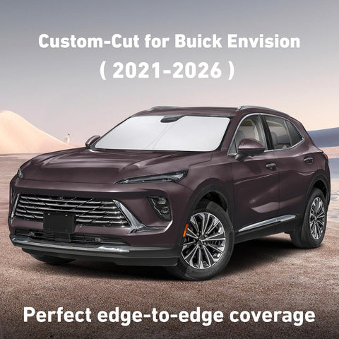 EcoNour Windshield Sunshade Compatible for Buick Envision 2021-2025 2026
