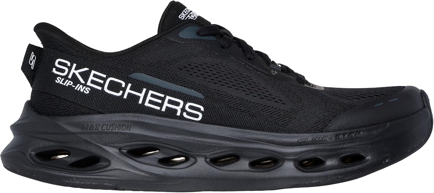 Skechers Men's Max Cushioning Glide Step Advert Hands Free Slip-ins
