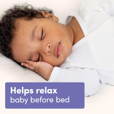 Aveeno Baby Calming Comfort Moisturizing Body Lotion with Relaxing Lavender & Vanilla Scents, Non-Greasy Baby Lotion, Natural Oatmeal & Dimethicone, Paraben- & Phthalate-Free, 8 fl. oz