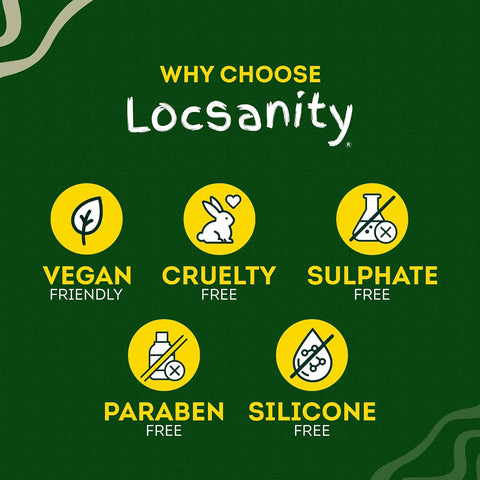 Loc Spray - Locsanity Daily Moisturizing Rosewater & Peppermint Spray for Locs, Dreadlocks - Lightweight Frizz Control Hair & Scalp Moisturizer - Natural Loc Care (12 fl oz)