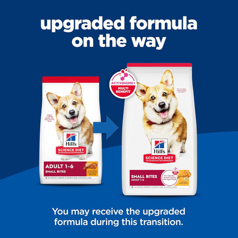 Hill's Science Diet Adult 1-6 Small Bites Dry Dog Food