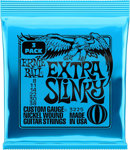Ernie Ball Regular Slinky Nickel Wound Electric Guitar Strings, 10-46 Gauge (P02221)