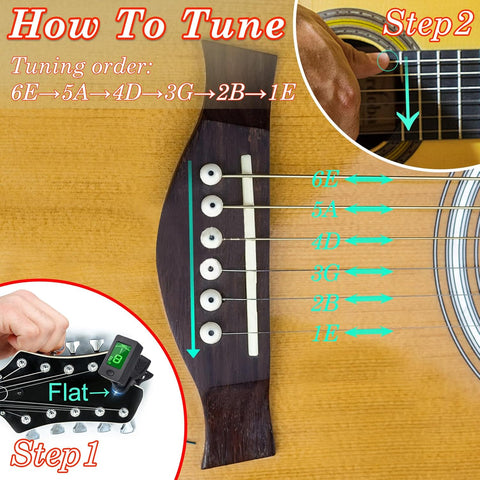 Guitar Capo, Guitar Picks, Guitar Accessories with Tuner, Capo for Acoustic Guitar, Bass, Buzzing-Free, Quick Release, Tuner Clip on for Guitar, Violin, Bass, Ukulele Chromatic, Rosewood