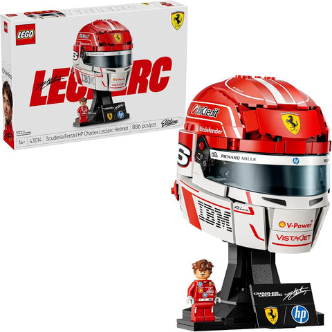 LEGO Editions Scuderia Ferrari HP Charles Leclerc Helmet 43014