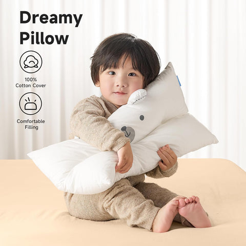 Choc chick Toddler Pillow for Sleeping, 20x12 Inches, Bear