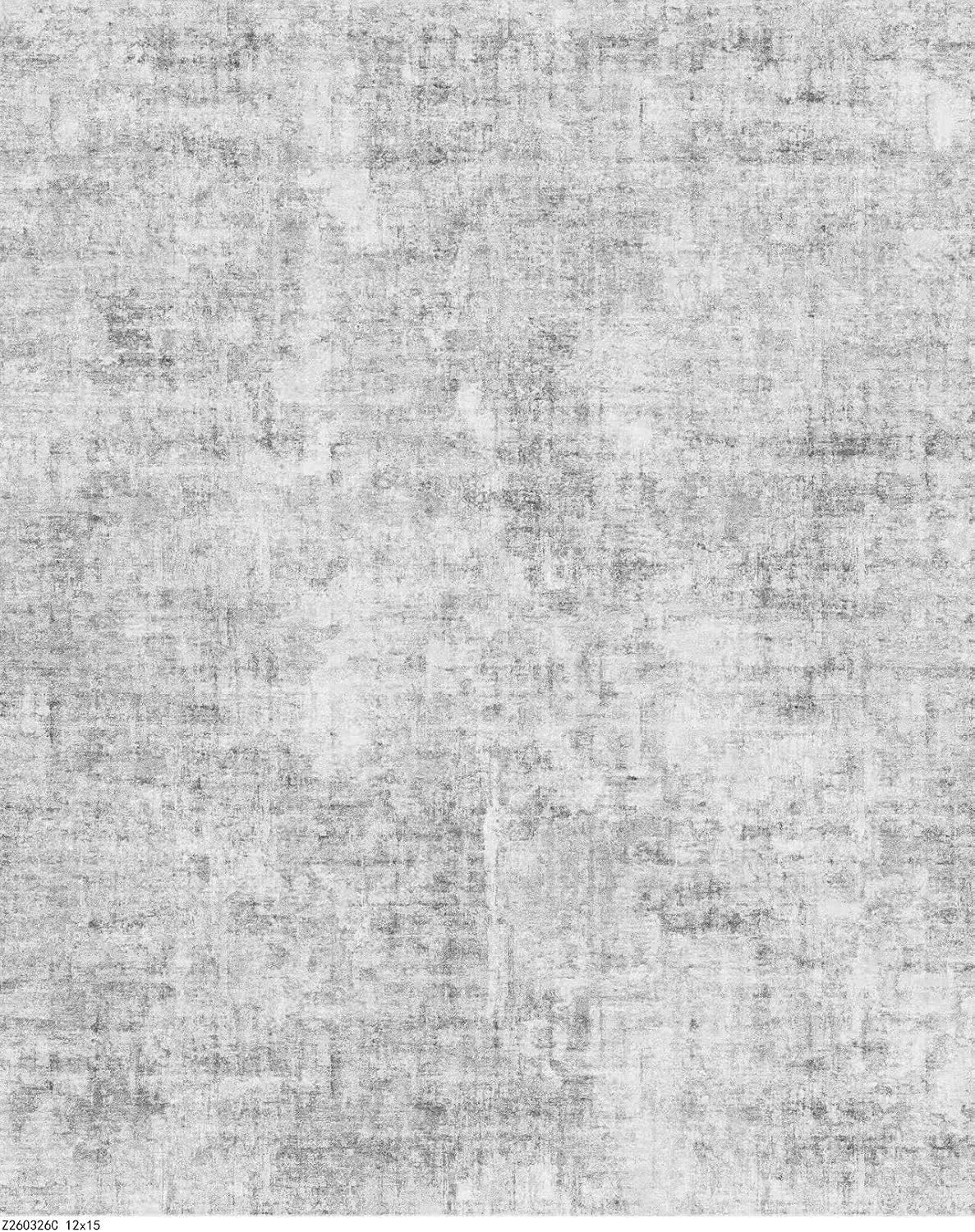 12x15 Area Rug for Living Room – Extra Large Modern Neutral Abstract Washable Carpet, Soft Low Pile Non-Slip Stain-Resistant Oversized Rug for Bedroom Dining Room Home Office (Light Grey)