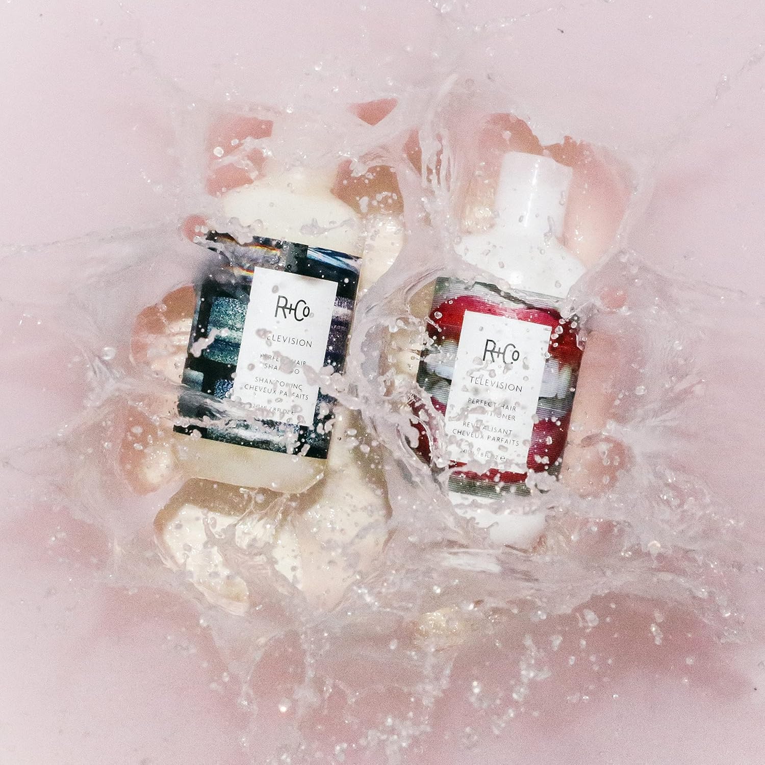 R+Co Television Perfect Hair Shampoo and Conditioner Set, 8.5oz (2 Pack)