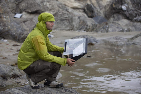 Waterproof Clipboard A3 Landscape by Paperdry, Black, Superior PVC Plastic with Cold Protection, Outdoor Covered Clip Board with Storage, A3 Waterproof Document Holder