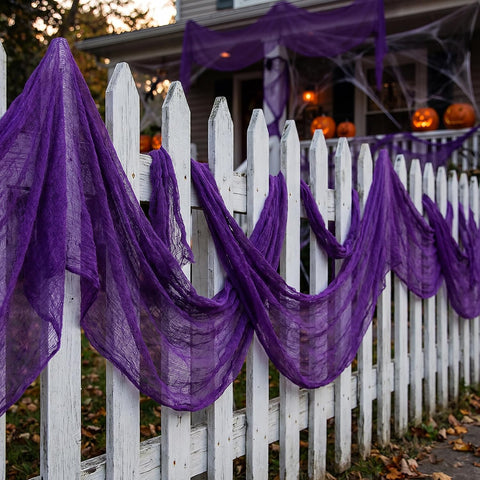 300"x39" Large Halloween Scary Gauze, Spooky Cloth Party Decoration