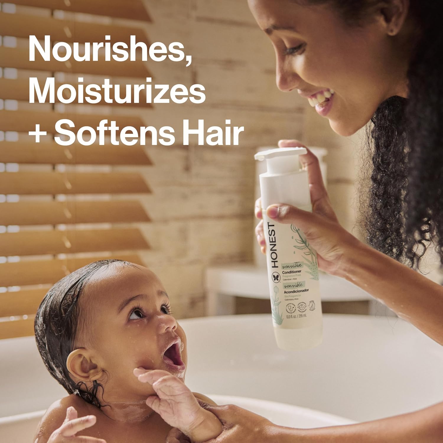 The Honest Company Conditioner, Hypoallergenic, Fragrance-Free, 10 fl oz