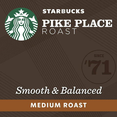 Starbucks by Nespresso Original, Pike Place Coffee, 50-count