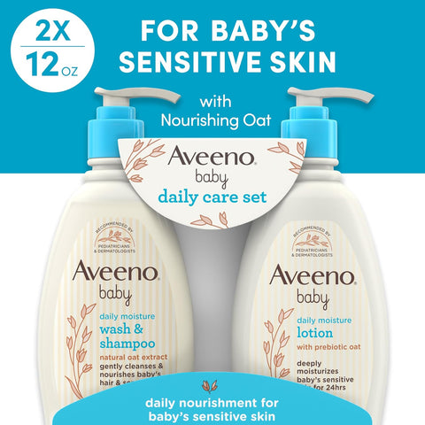 Aveeno Baby Daily Care Gift Set, 2 Items