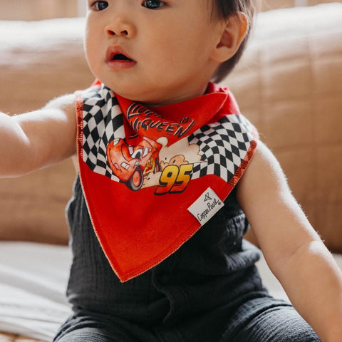Copper Pearl Baby Bibs 4 Pack & 6 Pack, Bandana Drool Bibs for Baby Girl & Boy, Soft Cotton Bibs for Drooling and Teething