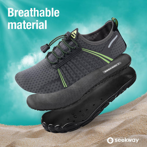SEEKWAY Water Shoes Men Women Adult Quick-Dry Aqua Sock Barefoot for Beach Swim River Pool Lake Hiking Kayaking Surfing