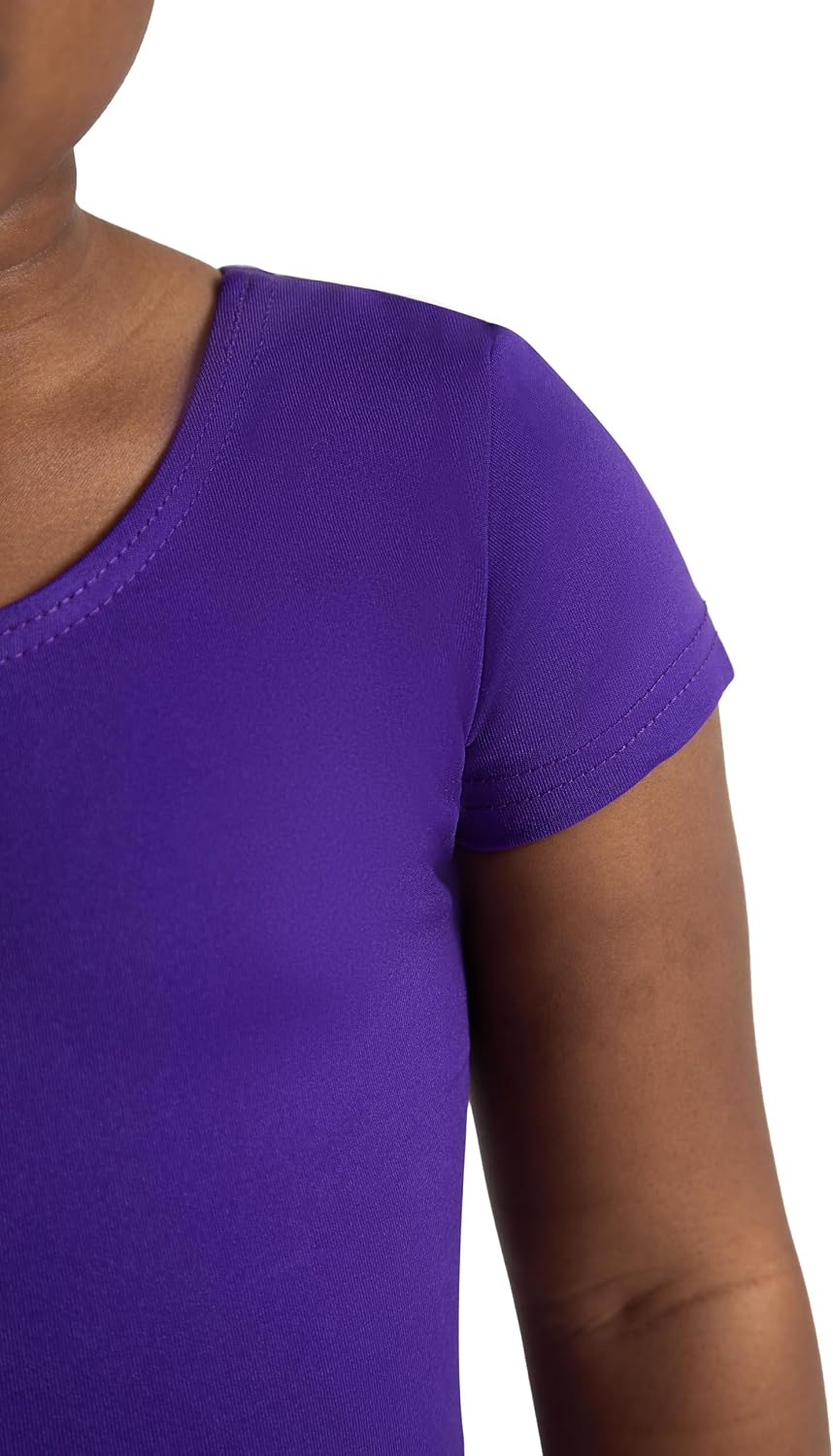 Capezio girls Short Sleeve Leotard - Girls