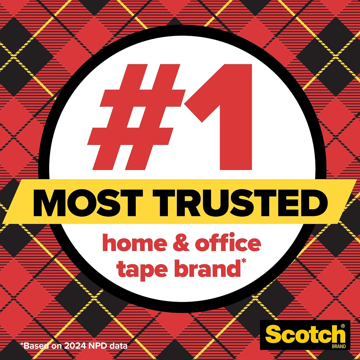 Scotch Transparent Tape, 1 Inch Core 3/4 in x 1000 in, 3 Boxes, Clear