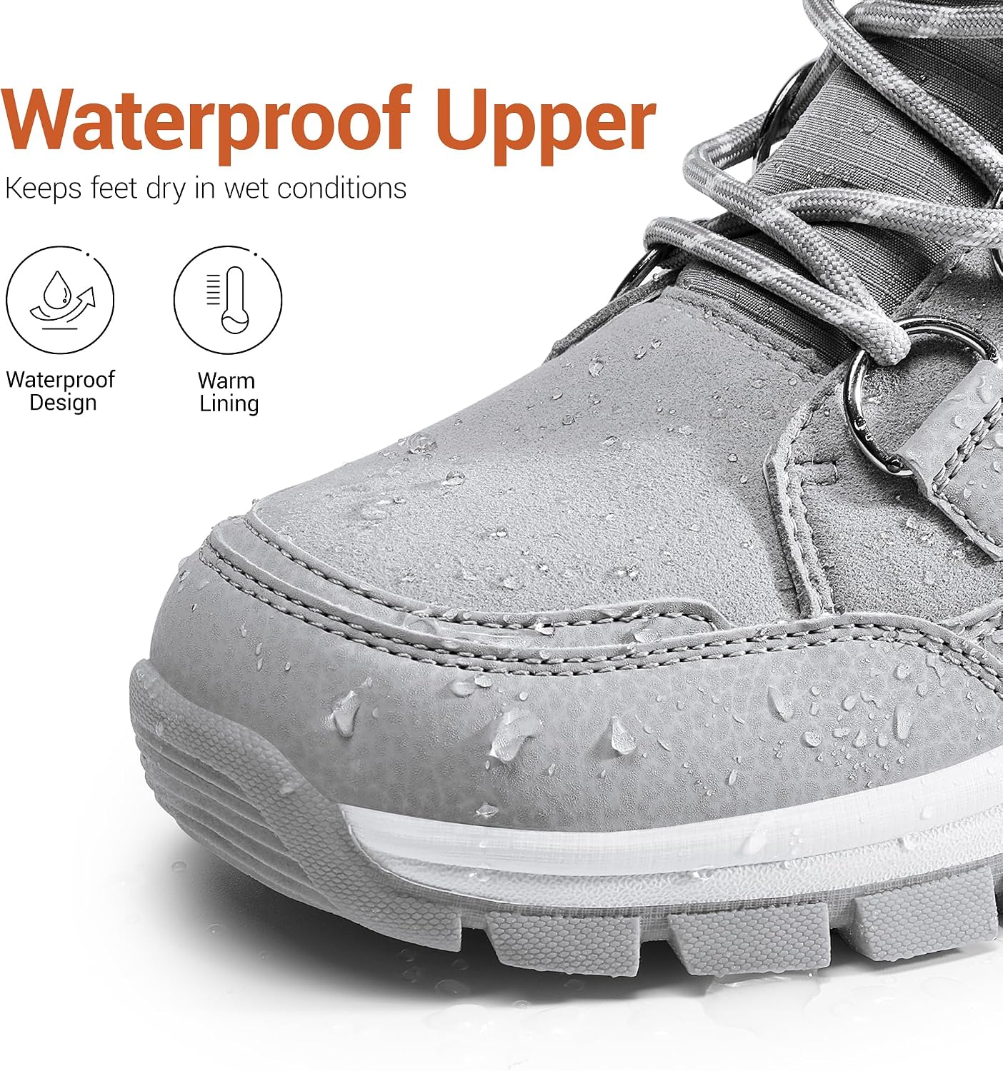 DREAM PAIRS Waterproof Winter Snow Boots for Women