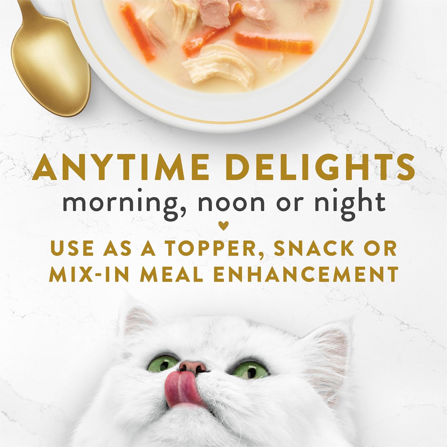 Purina Fancy Feast Broths Creamy Wet Cat Food, 1.4 oz, 12 Pouches