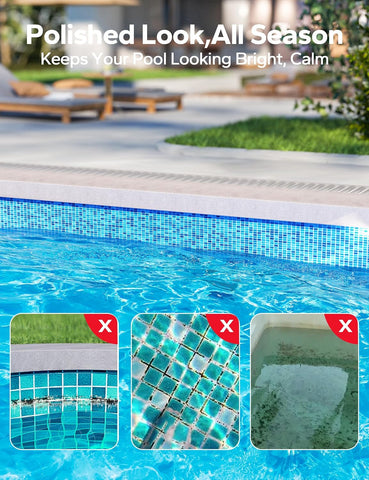 SUMMERBUDDY 4 in 1 Pool Winterizing Kit for Above Ground Pool Handle Up to 15,000 Gallons, Pool Closing Kit, Winter Pool Closing Kit, Winterizer for Inground Pools