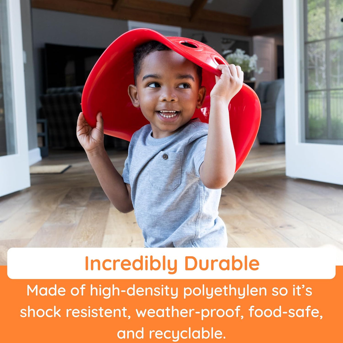 Fat Brain Toys bilibo by MOLUK, bilibo Seats for Toddlers and Kids, Indoor/Outdoor Play, Toys for Ages 2-4, Yellow