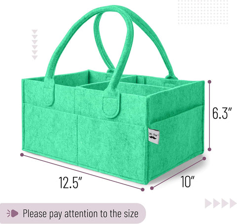 Mr. Pen- Baby Diaper Caddy Organizer, Green