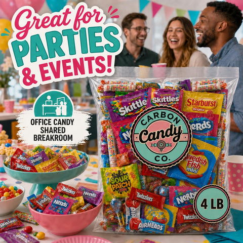 Pinata Candy Variety Pack - 4 Lb Assorted Mix, Halloween Candies for Kids