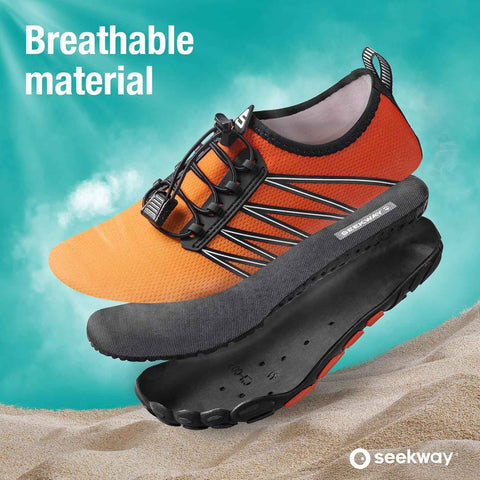 SEEKWAY Water Shoes Men Women Adult Quick-Dry Aqua Sock Barefoot for Beach Swim River Pool Lake Hiking Kayaking Surfing