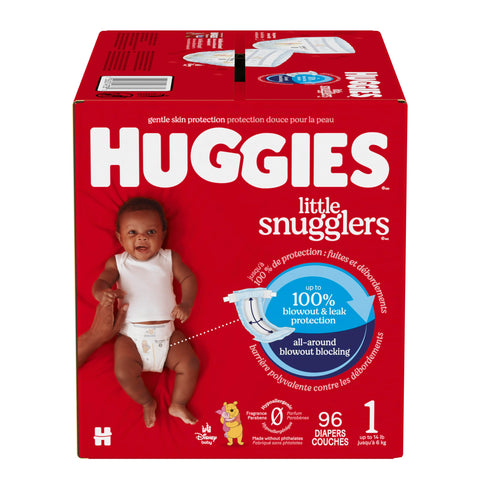Huggies Little Snugglers Diapers, Size 1