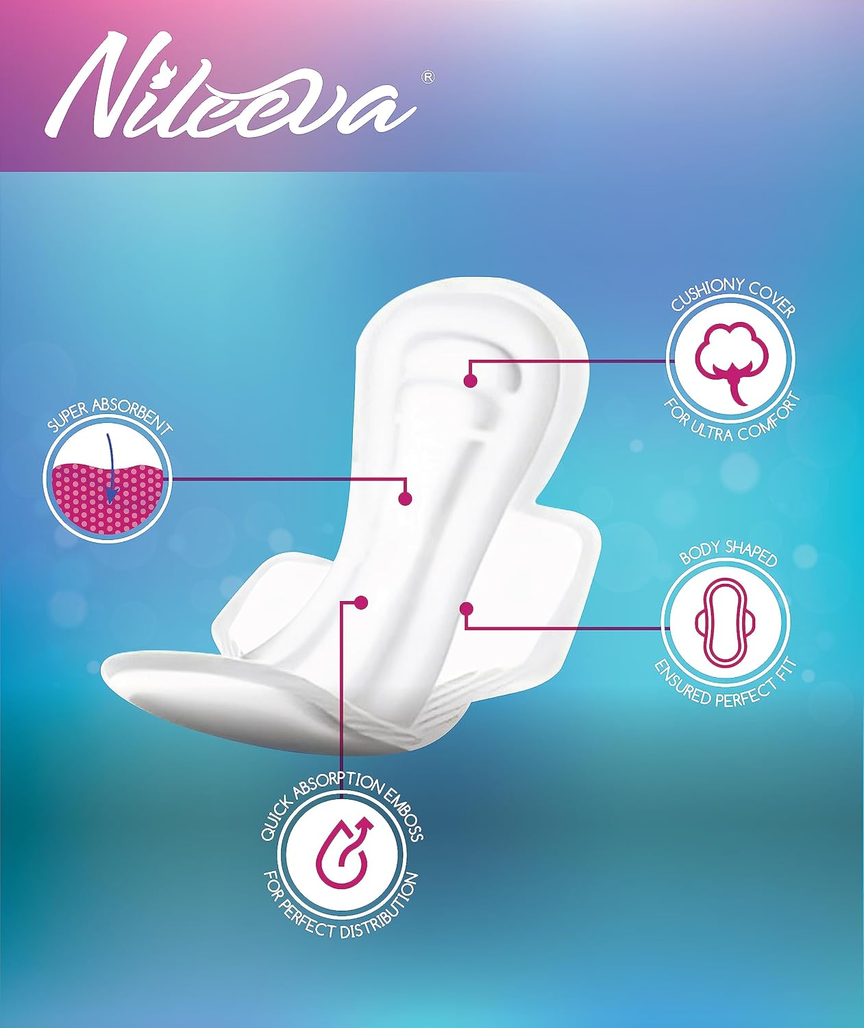 Care Maxi Sanitary Napkins with Wings – Ultra Soft, Super Absorbency & Individually Wrapped Super Value Bulk Pack (16 Pads/Pack X 36 Packs = 576 Pads)