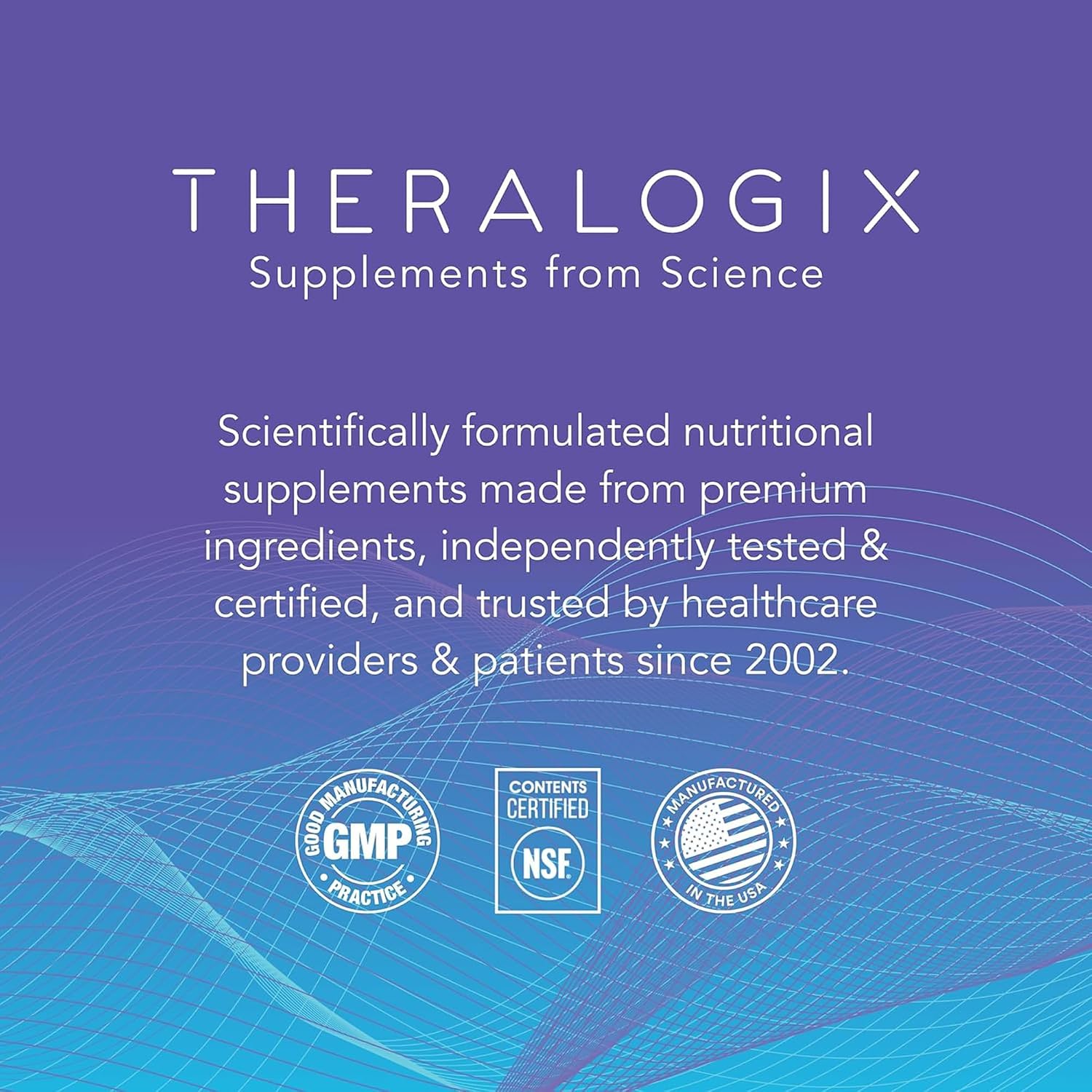 Theralogix Berberine Enhanced Absorption – Metabolic Health, NSF Certified