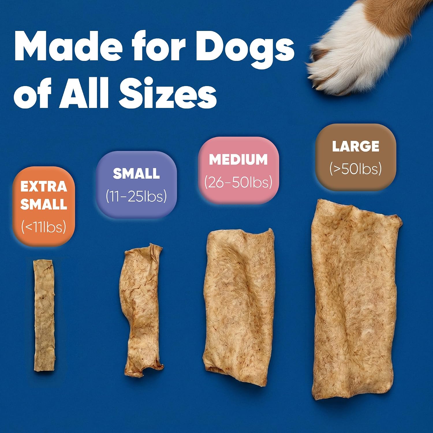 Virbac C.E.T. Enzymatic Oral Hygiene Chews for Dogs, Tartar Control, Large