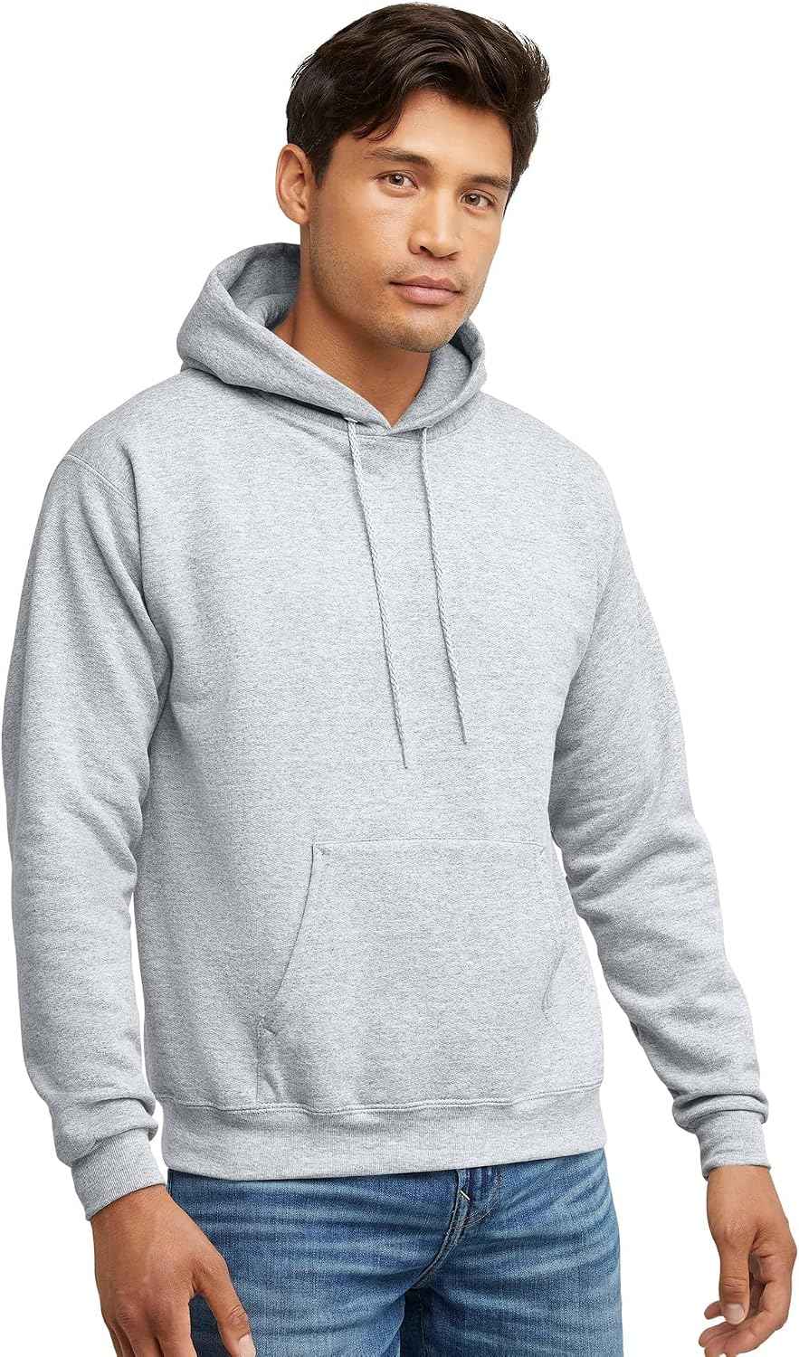 Hanes Men's Hoodie - EcoSmart Fleece Hooded Sweatshirt for Men & Women - Midweight Fleece - Big & Tall Available