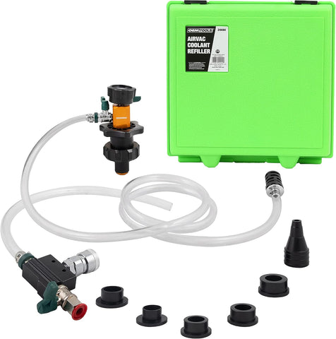 OEMTOOLS Coolant Vacuum Refill Kit, Coolant Pressure Tester Kit, 5 Adapter