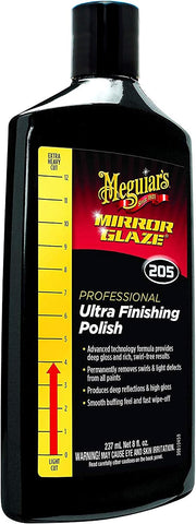 Meguiar's Professional M205 Ultra Finishing Polish Mirror Glaze, 8oz