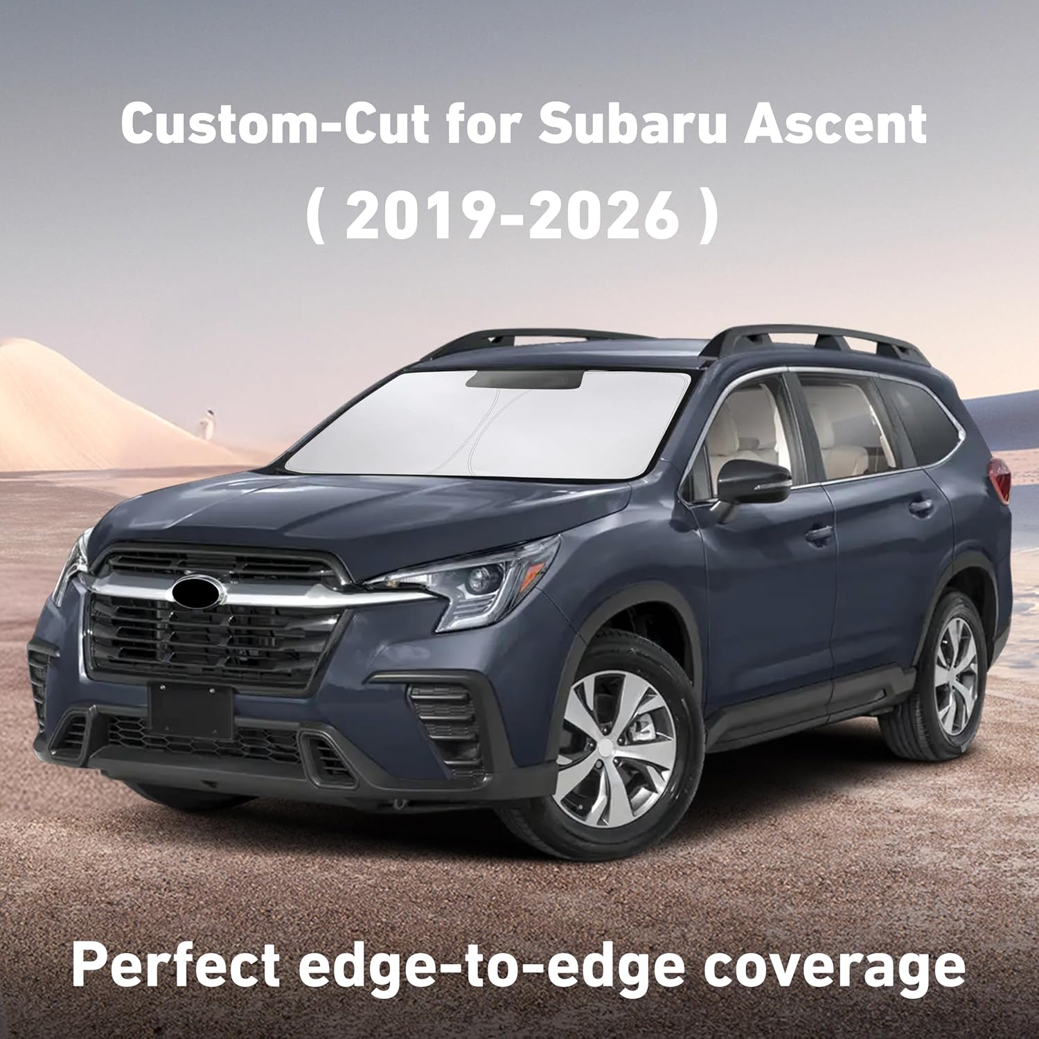 EcoNour Windshield Sunshade Compatible for Subaru Ascent 2019-2025 2026