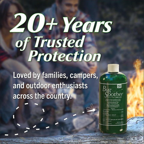 Bug Soother Natural Insect Repellent Spray, DEET-Free 16 oz. Refill