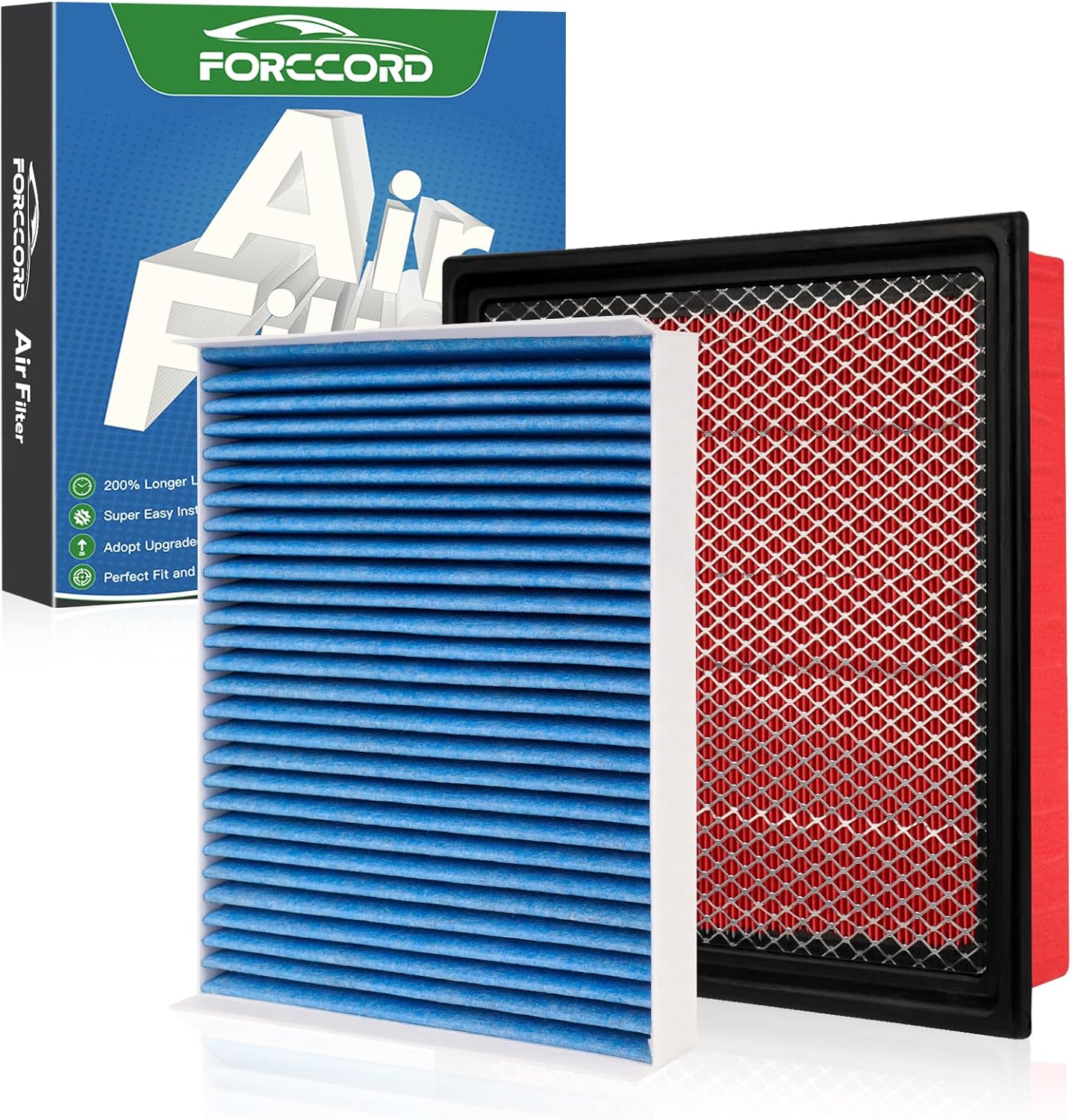 Cabin & Engine Air Filter Kit for Ford F-150 F150 15-26, Expedition 18-26