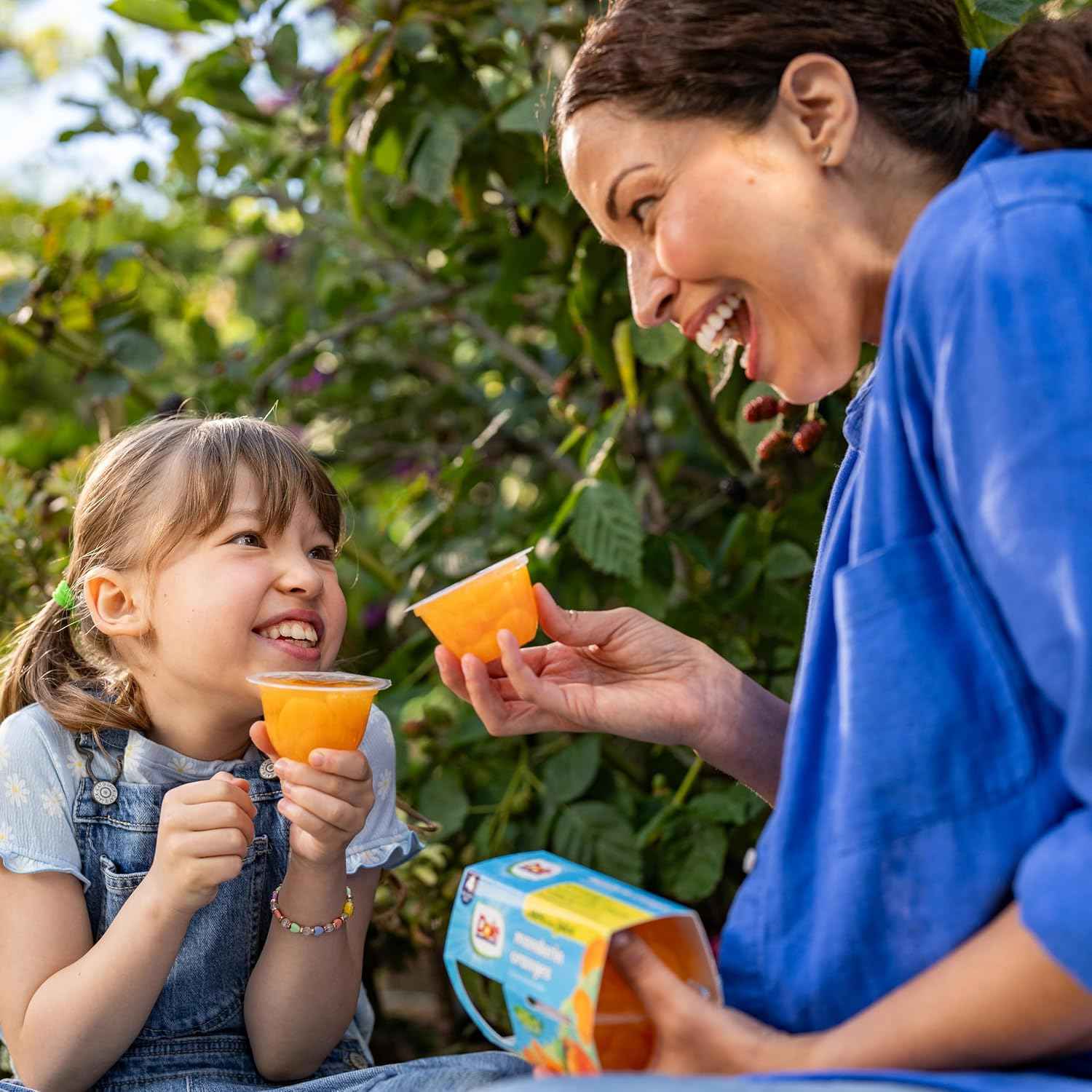Dole Fruit Bowls Mandarin Oranges, 4oz, 36 Total Cups | In 100% Juice Snacks, Gluten & Dairy Free, Bulk Lunch Snacks for Kids & Adults