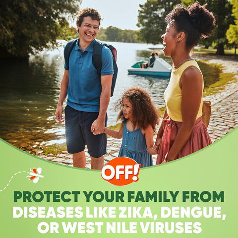 OFF! Deep Woods Insect Repellent Aerosol, Dry, Non-Greasy Formula, Bug Spray with Long Lasting Protection from Mosquitoes, 4 oz