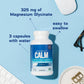 Natural Vitality Calm, Magnesium Glycinate Supports Bone, Muscle, Heart, & Nerve Health, Non-GMO, Vegan, Gluten Free 180ct