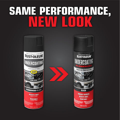Rust-Oleum Rubberized Black Undercoating Rust Resistant Spray Paint